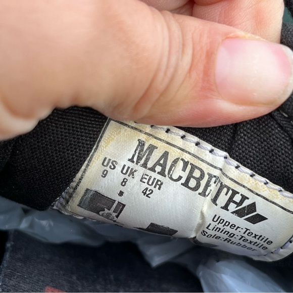 Macbeth Manchester taking back Sunday studio project sneakers - Picture 8 of 14